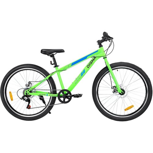 Велосипед горный Digma Active зеленый (active-26/14-st-r-lg)