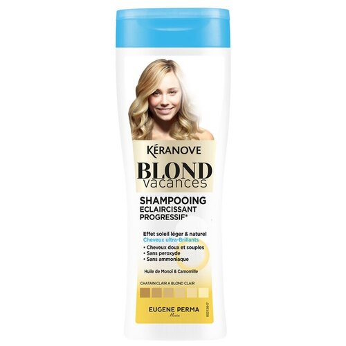 Keranove шампунь Blond Vacances для осветления натуральных волос, 250 мл