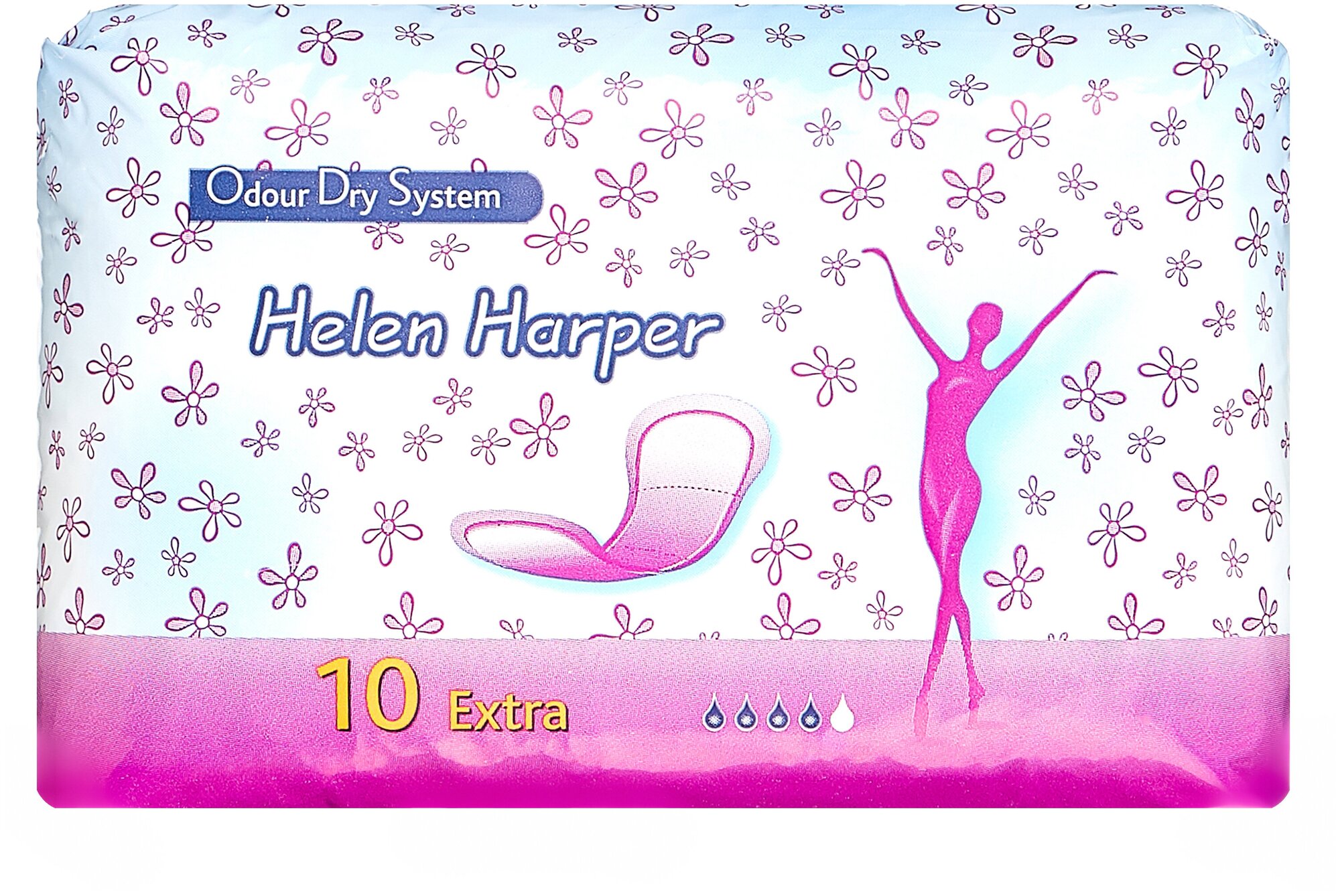 Послеродовые и урологические прокладки Helen Harper Microflex Extra 10 шт