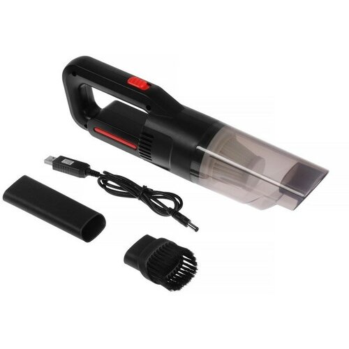 Пылесос автомобильный беспроводной 2 насадки 120 Вт 12 В черный 239800₽