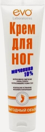 Изображение товара Крем для ног Evo с мочевиной 10%, 100 мл