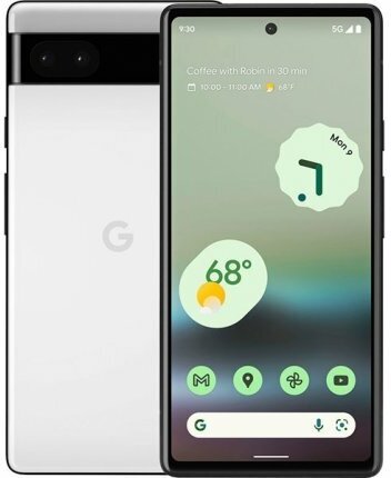 Смартфон Google Pixel 6a 6/128 ГБ USA, chalk