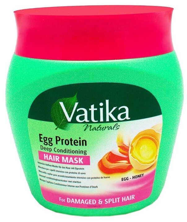 Dabur Vatika Маска для волос против секущихся кончиков Egg Protein