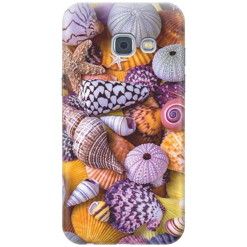 фото Cиликоновый чехол разноцветные ракушки на samsung galaxy a3 (2017) / самсунг а3 2017 re:pa