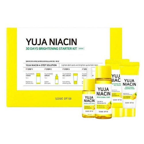 SOME BY MI Набор миниатюр с юдзу -Some By Mi Yuja Niacin 30 Days Brightening Starter Kit