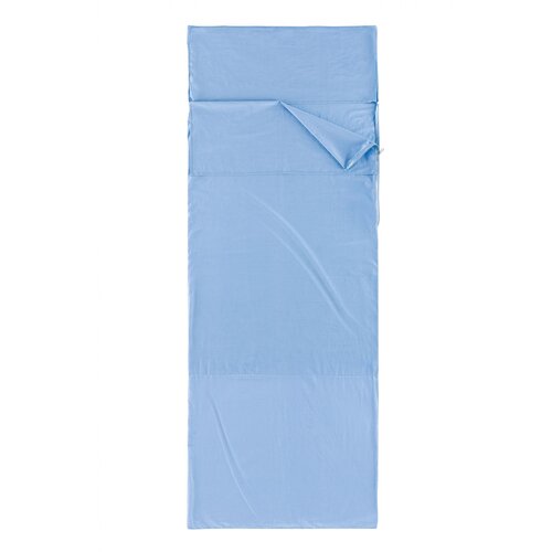Вкладыш для спального мешка Ferrino Comfort Liner SQ, голубой, молния с левой стороны