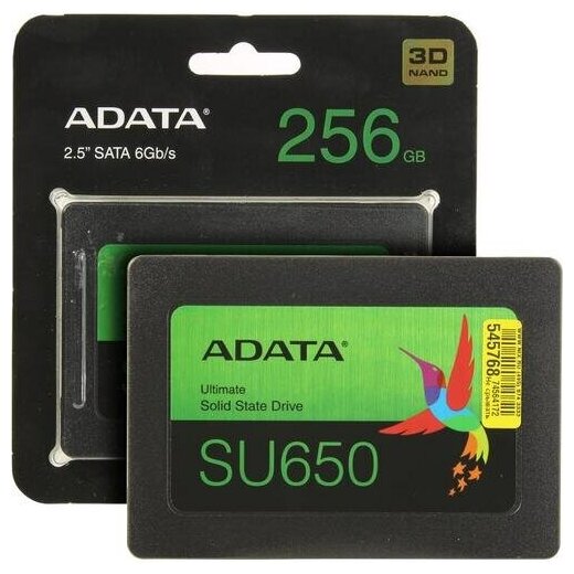 SSD диск Adata Ultimate SU650 256 Гб