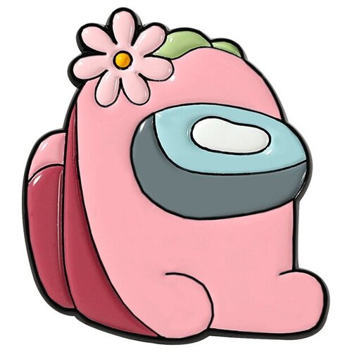 Значок Bag & You, розовый