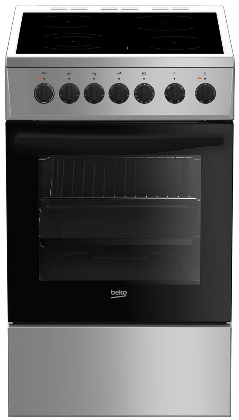 Электрическая плита Beko FFSE57114G серебристый