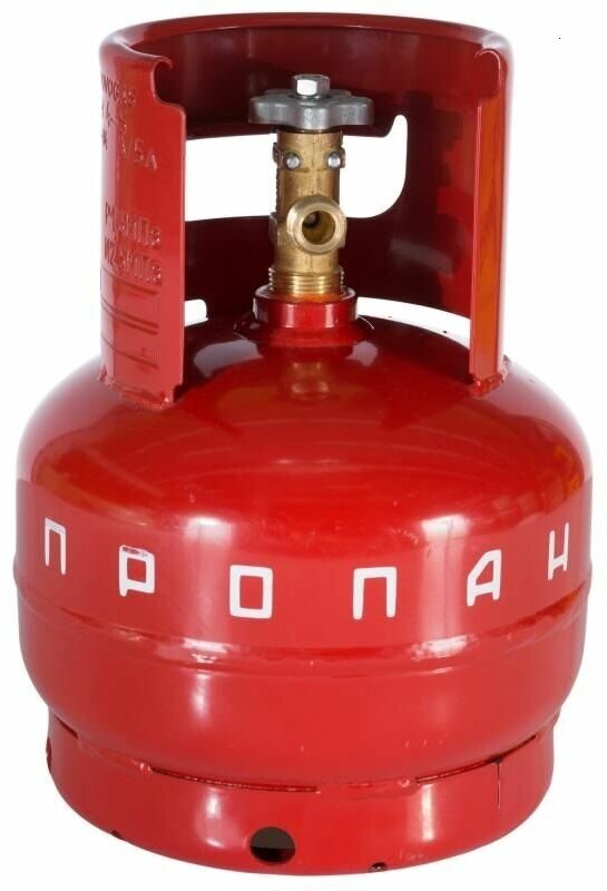 Газовый баллон Novogas 5л, стальной, с вентилем ВБ-2 — купить в интернет-магазине по низкой цене на Яндекс Маркете