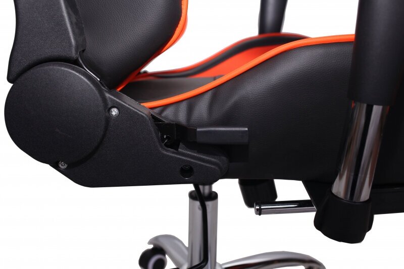 Кресло игровое MFG-6001 Меб-фф 404499, MFG-6001 black orange (DK) - фото №7