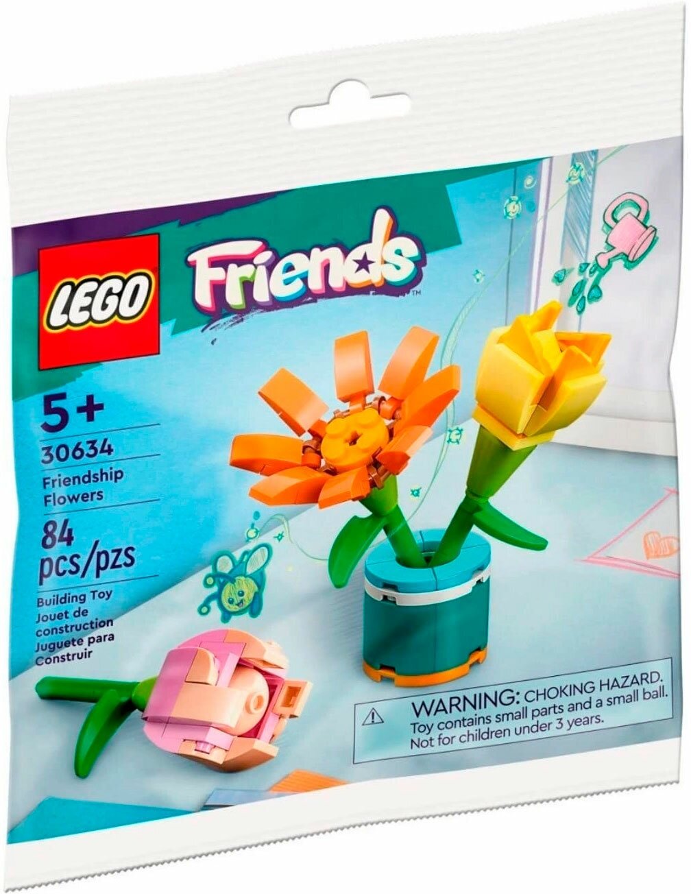 Конструктор LEGO Friends 30634 Букет цветов, 54 дет. (polybag)