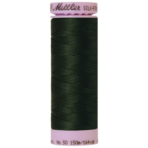 Нить для машинного квилтинга SILK-FINISH COTTON 50, 150 м 100% хлопок 0846 Enchanting Forest ( 9105-0846 )