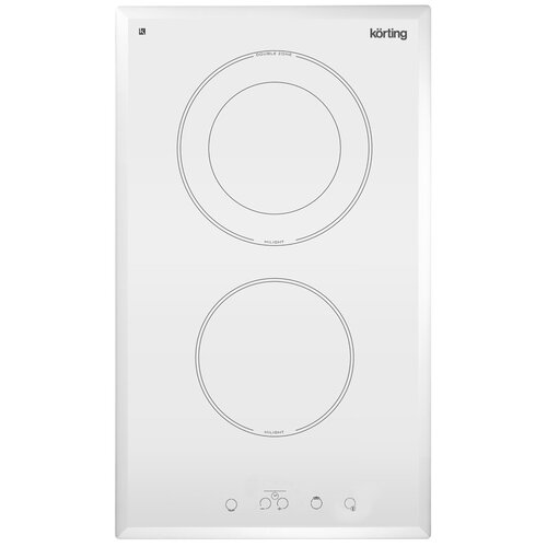 Электрическая домино Korting Домино 5х29x51 смэлектрическая стеклокерамика сенсорное управление белая 2244500₽