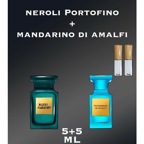 Туалетная вода crazyDanKos Набор Neroli Portofino + Mandarino di Amalfi (Спрей 5+5 мл)