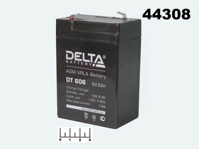 Аккумуляторная батарея DELTA Battery DT 606 6В 6 А·ч