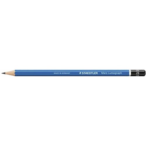 Карандаш чернографитовый Staedtler Mars Lumograph 100 2В