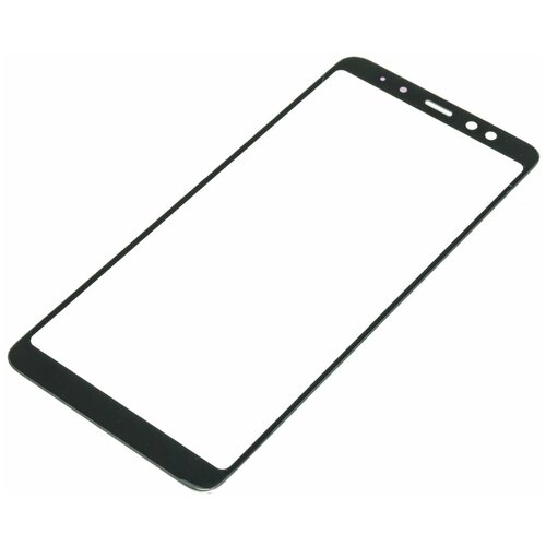 Стекло + OCA пленка для переклейки Samsung Galaxy A8 Plus (2018) A730 (черное) original samsung galaxy a8 plus 2018 a730 universal glass housing battery back cover rear door case replacement adhesive tool