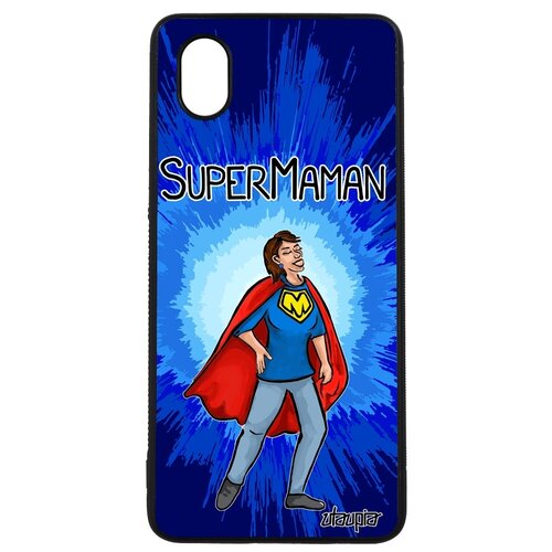 фото Чехол на galaxy a01, "супермама" веселый супергерой utaupia