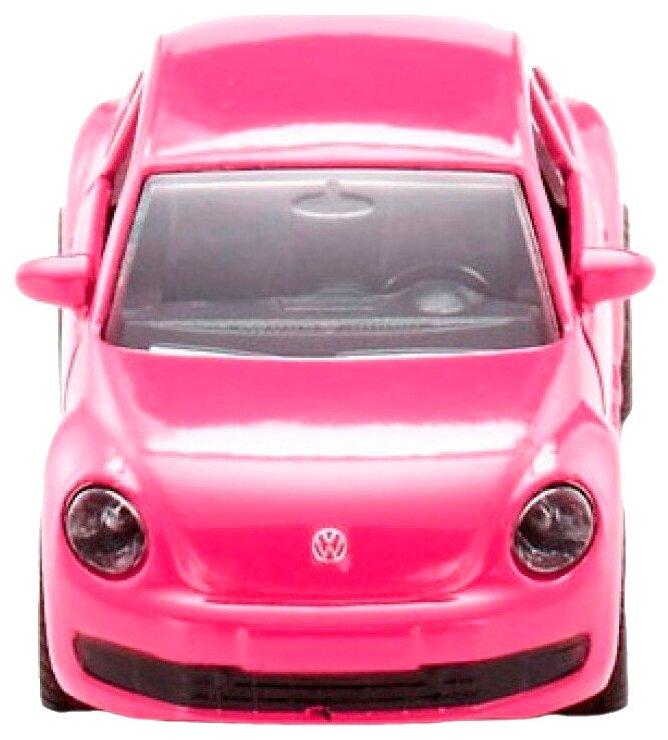 Масштабная модель Siku VW Жук розовый 7 см - фото №2