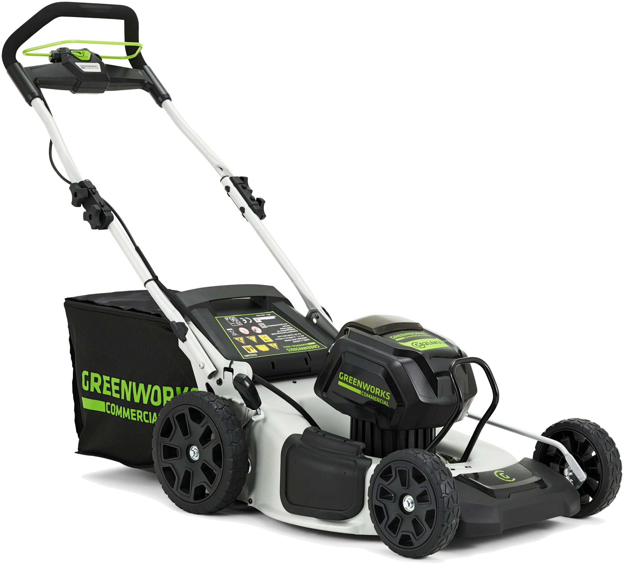 Газонокосилка аккумуляторная Greenworks GD82LM51, 82V, 51 см, бесщеточная, без АКБ и ЗУ 2502007 - фотография № 2