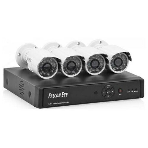 Комплект видеонаблюдения FALCON EYE FE-0108AHD-KIT PRO 8.4 + 4 камеры+уст