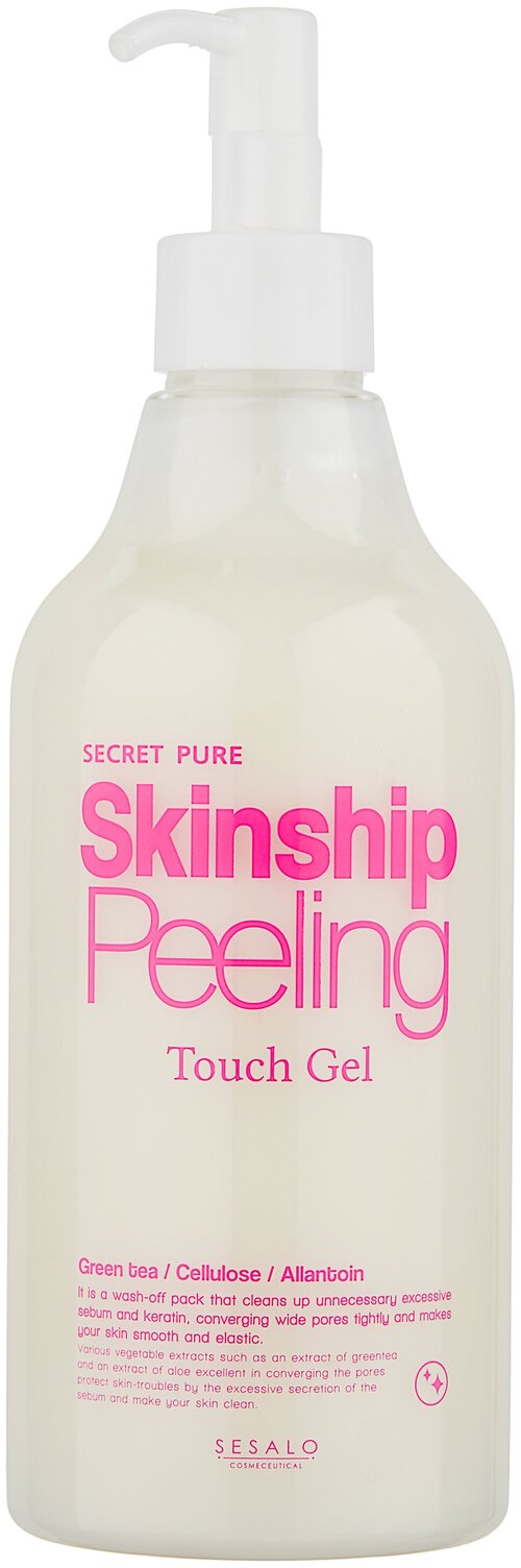 Elizavecca пилинг-гель для лица Sesalo Skinship Peeling Touch Gel, 500 мл