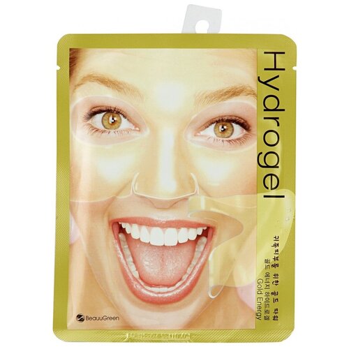 Beauugreen Beauugreen Гидрогелевые маски для лица с коллоидным золотом Gold Hydrogel Mask, 28 г маски для лица beauugreen гидрогелевая маска для лица с коллоидным золотом gold energy hydrogel mask