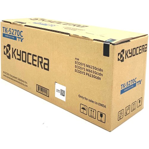 Картридж Kyocera Mita TK-5270C голубой картридж galaprint tk 5270c