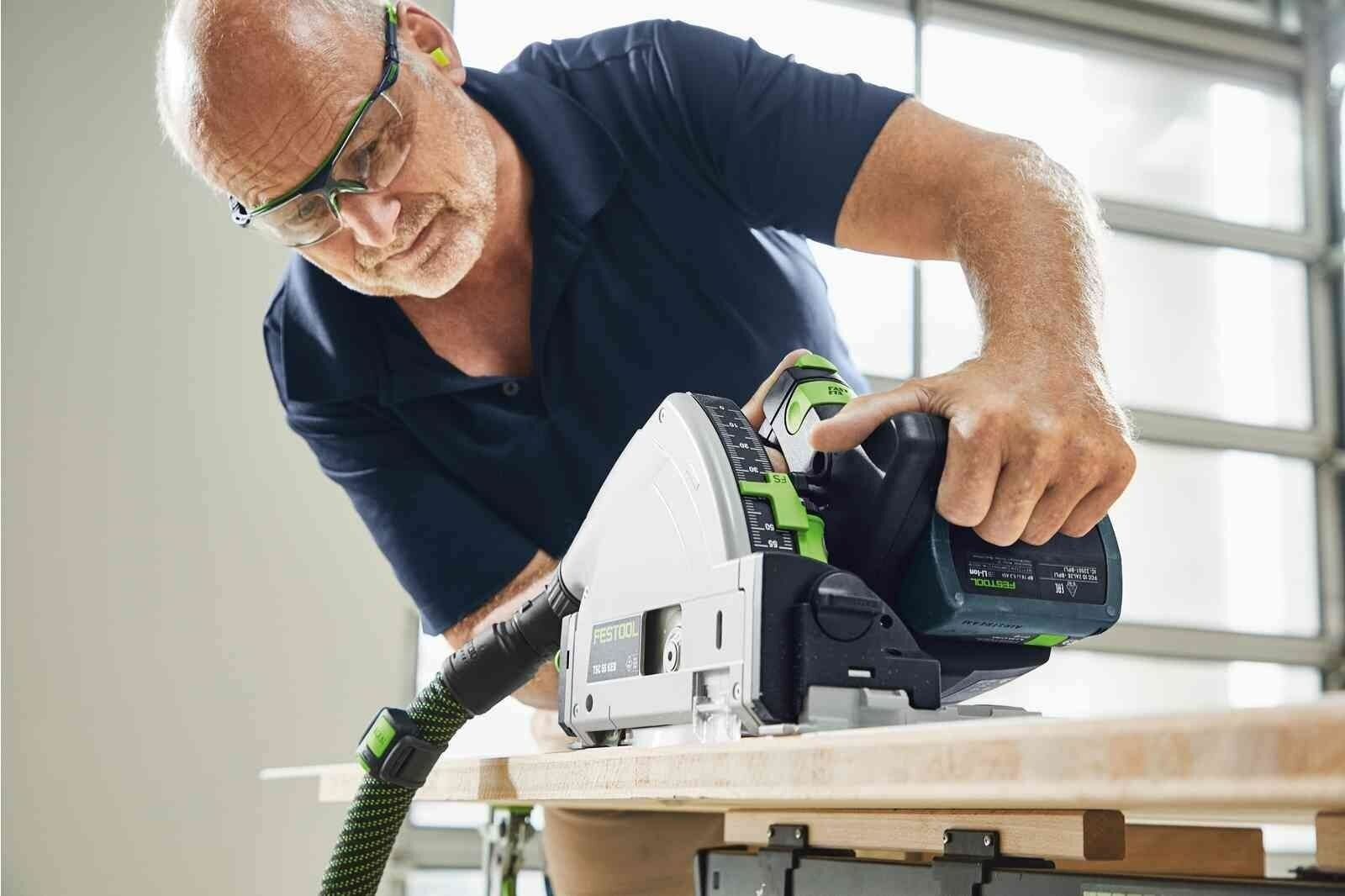 Аккумуляторная дисковая пила Festool TSC 55 KEB-Basic 576712 - фотография № 7