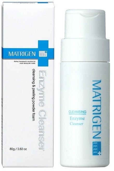 Matrigen Enzyme Cleanser Лёгкий пилинг для лица / Очищающие энзимы для сужения пор и против прыщей и чёрных точек / порошок 80 г