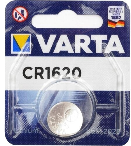 Батарейка Varta CR 1620 Bli 1 Lithium (6620101401) - фото №15
