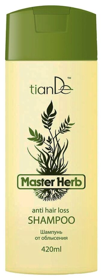 TianDe шампунь Master herb от облысения, 420 мл