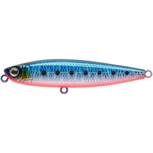фото Воблер стикбейт strike pro slide bait heavy one 120, blue back silver