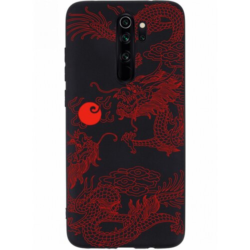 Силиконовый чехол Mcover для Xiaomi Redmi Note 8 Pro с рисунком Японский дракон янь / аниме силиконовый чехол mcover для xiaomi redmi note 9 с рисунком японский дракон янь аниме