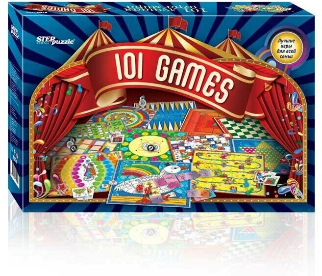 Набор игр Step Puzzle "101 лучшая игра мира"
