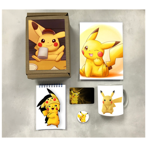 Бокс Пикачу, Pikachu №9, товар с нашей картинкой