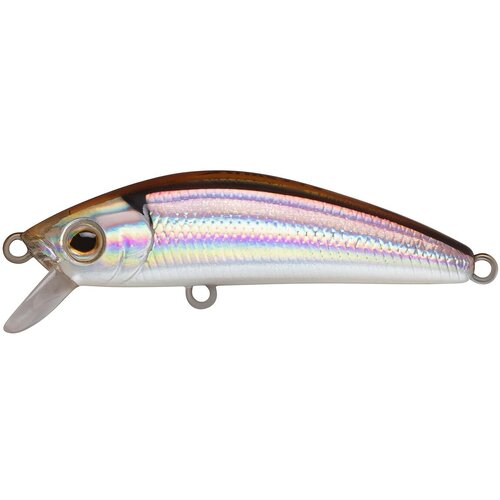 Воблер Минноу Strike Pro Mustang Minnow 60, цвет: A53 Silver Smelt UV, (MG-002A#A53)