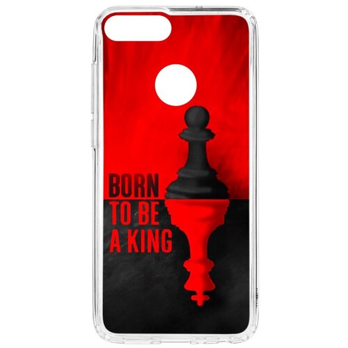 фото Чехол на honor 9 lite kruche print born to be a king кruче