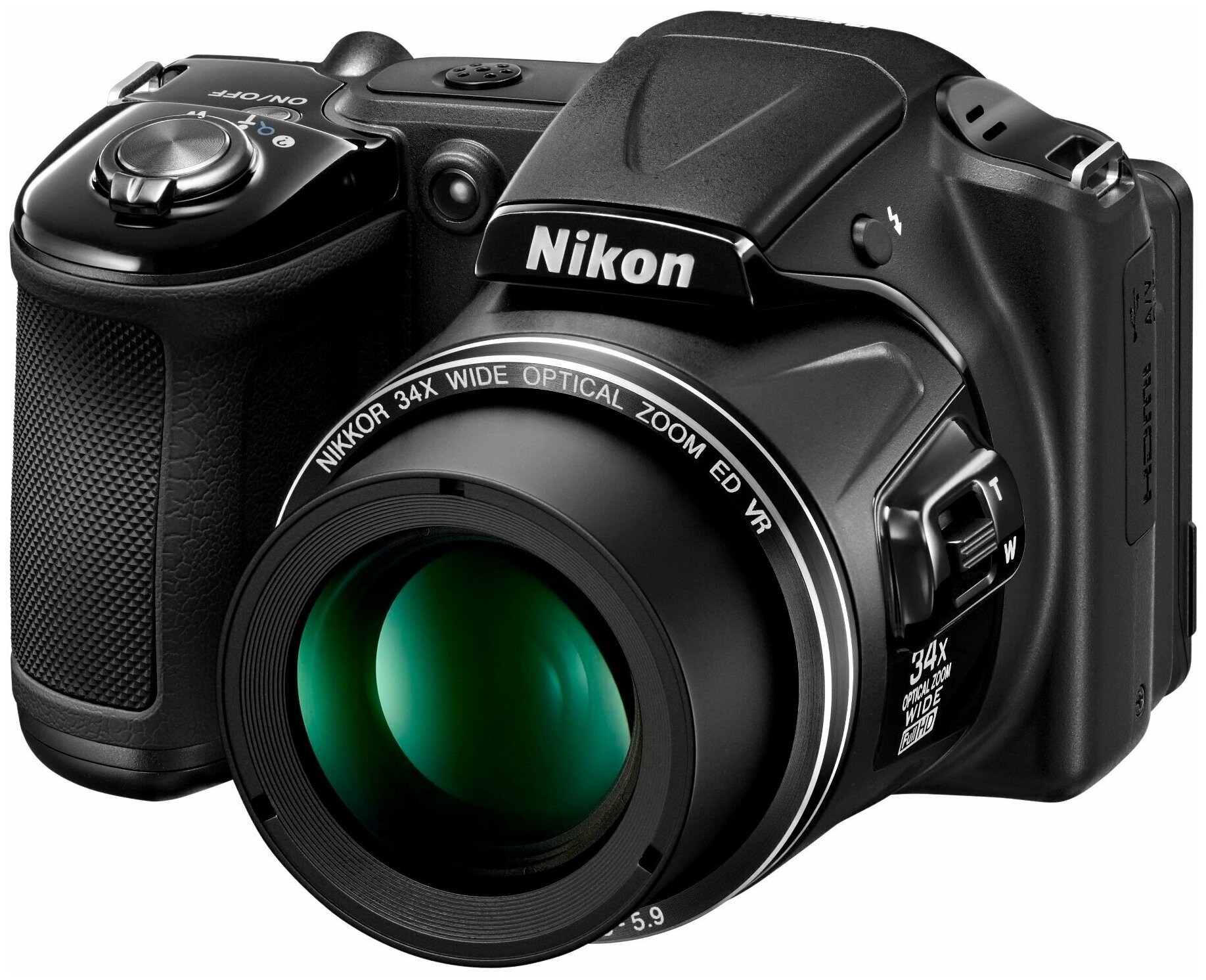 Фотоаппарат Nikon Coolpix L830, черный