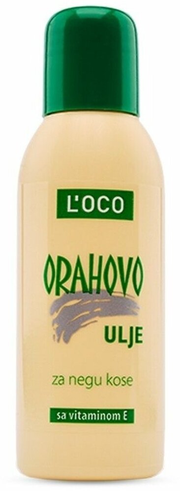 Масло грецкого ореха для укладки и ухода за волосами LOCO 100 мл