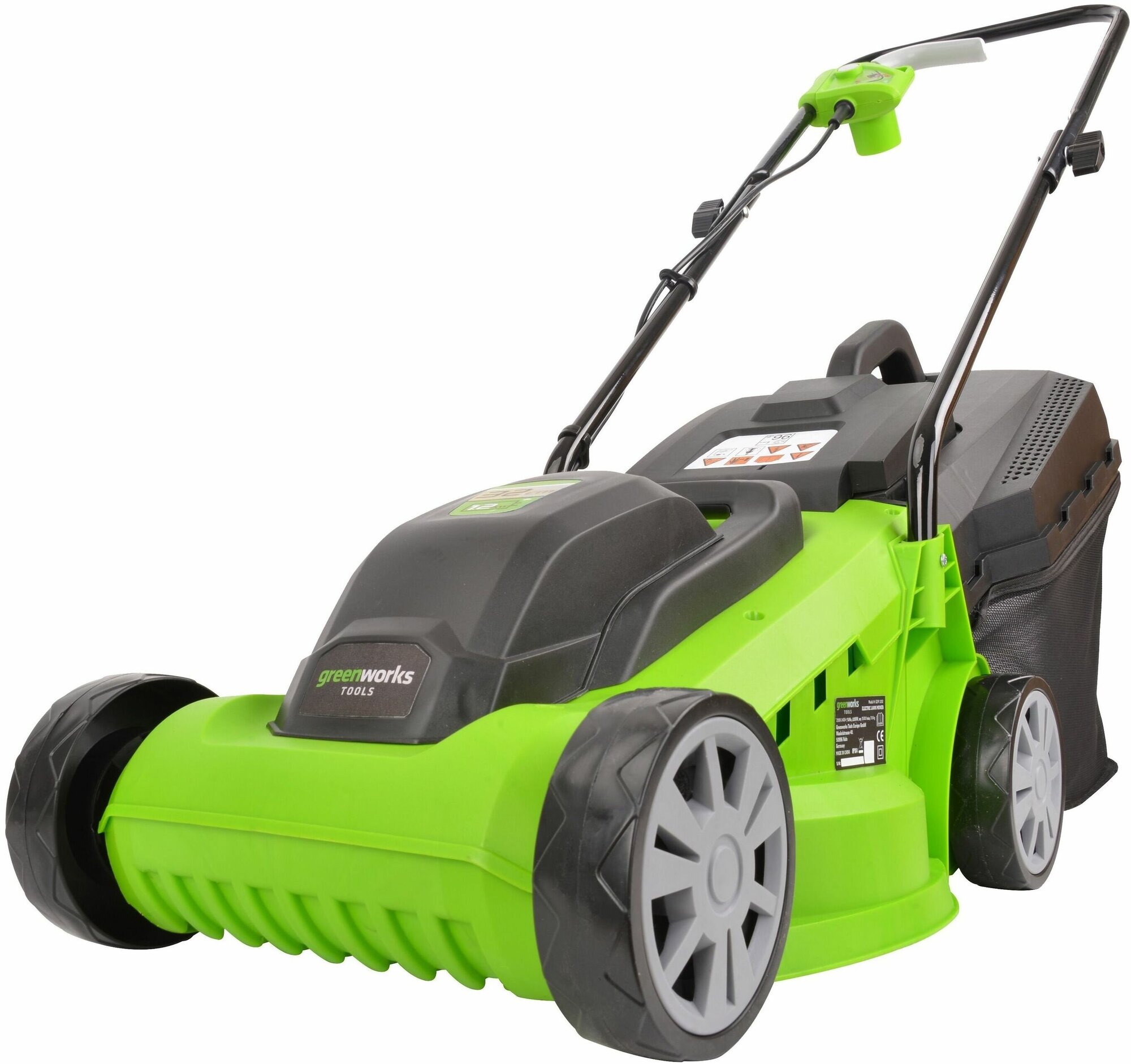 Газонокосилка электрическая Greenworks GLM1232