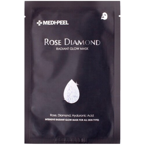 Medi-Peel Маска для сияния кожи с алмазной пудрой - Rose diamond mask, 25мл