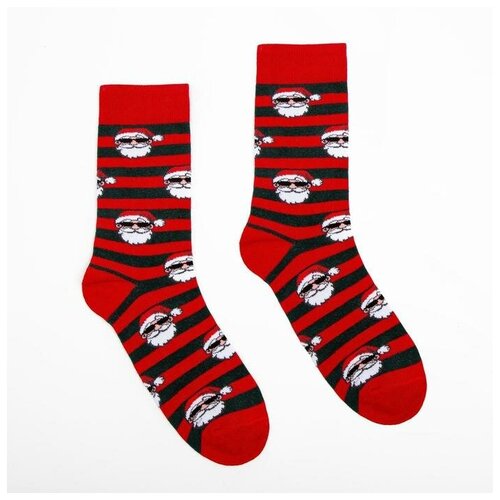 Носки ГАММА, размер 41/43, красный носки ifrit размер 42 43 черный красный