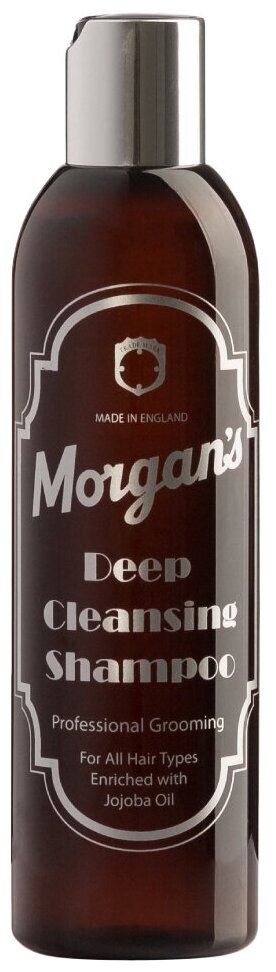 Глубоко очищающий мужской шампунь Morgans Deep Cleansing, 250 мл