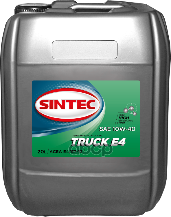SINTEC Sintec Truck 15W40 Ci-4/Sl Мин 20Л