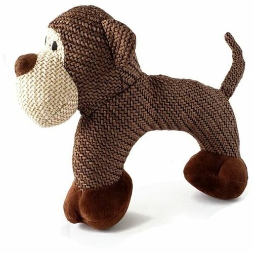 Погрызушка, игрушка для тренировки челюсти и чистки зубов Monkey для собак всех пород, гипоаллергенное