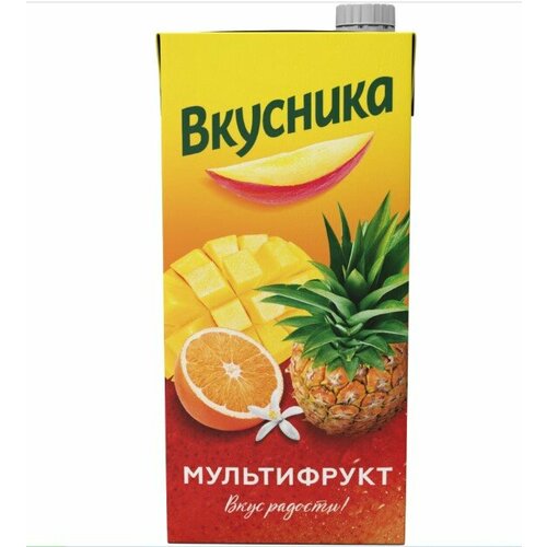 Сокосодержащий напиток Мультифрукт Вкусника 1,93л