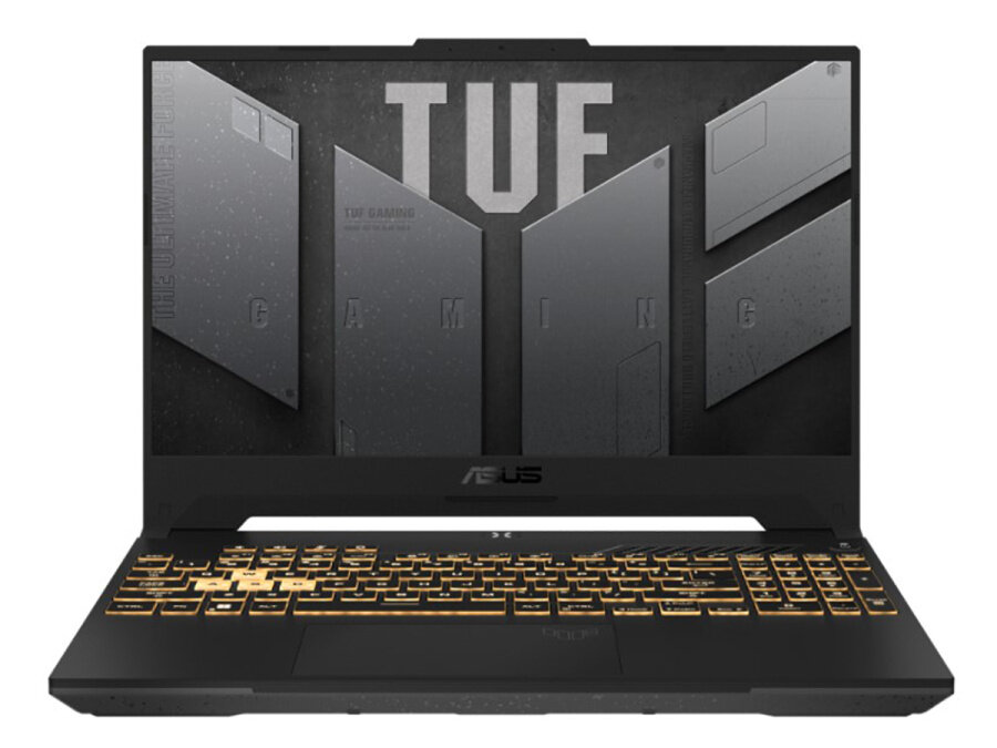 Ноутбук ASUS TUF Gaming F15 FX507ZC4 i5-12500H 16Gb SSD 512Gb NVIDIA RTX 3050 для но 4Gb 156 FHD IPS Cam 56Вт*ч No OS Серый FX507ZC4-HN009 90NR0GW1-M000P0