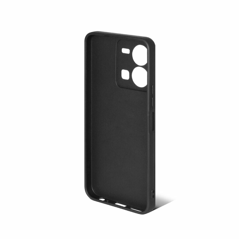 Силиконовый чехол для Vivo Y35 DF vCase-10 (black)